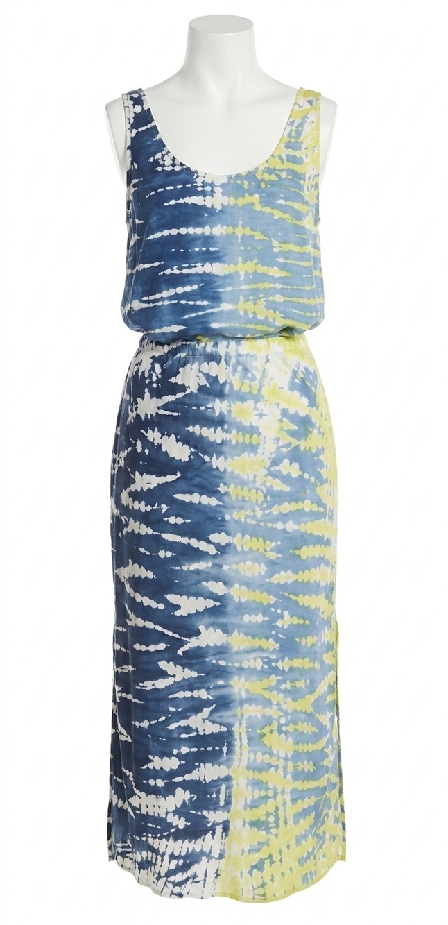 NEW YOUNG FABULOUS & BROKE davinia basic scoop tank in reef wash zest
